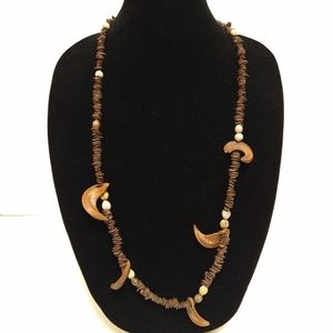 🌹Vintage Wooden Tribal Necklace